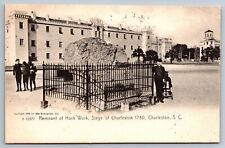 Remnant of Horn Work Siege of Charleston South Carolina Rotograph Postcard picture