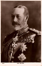 H.M. The King George of England Vintage Postcard picture