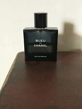 Men's CHANEL Bleu de Chanel Parfum Spray 1.7 Oz 50% Full  picture
