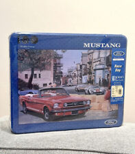 New Puzzle Ford Motor Co Mustang Race Day 1000 Piece Puzzle Anniversary Tin Box picture