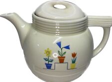 Vintage Drip-O-lator Coffee Tea Serving Pot Art Deco Flower Pots Design Display picture