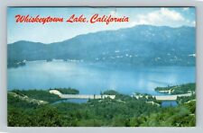 Whiskeytown Lake CA, Aerial View, California Vintage Postcard picture