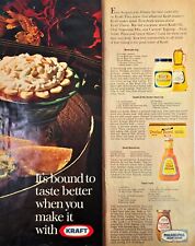 Vintage Jan 1969 Print Ad Kraft Salad Dressing Mayonnaise  Look Magazine 10x13 picture