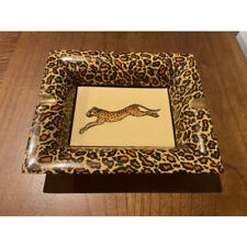 Leopard print leopard tiger ashtray vintage accessory holder interior ashtray picture