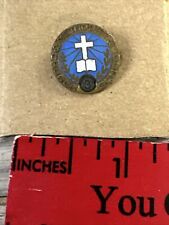 small older enameled Sunday School 3 year attendance pin picture