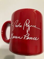 Collectible Mug Autographed by Mike Pence (Former Vice President) & Karen Pence picture