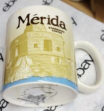 2012 STARBUCKS Coffee Mug MERIDA Icon 16 oz MIC w SKU Discontinued NWT Mexico picture