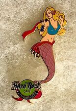 HARD ROCK CAFE COPENHAGEN SEXY MERMAID GIRL HOLDING MICROPHONE PIN # 19686 picture