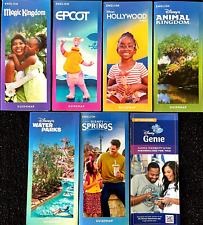 NEW 2024 Walt Disney World Theme Park Guide Maps 7 Current Maps Newest Available picture