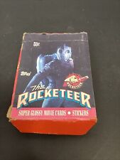 VINTAGE  1991 Disney's THE ROCKETEER Movie Cards and Stickers 34 Sealed Packs picture