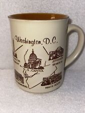 Vintage Capsco Washington DC Souvenir Coffee Mug Japan 4” picture
