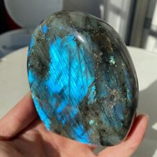 1.48LB Natural Gorgeous Labradorite Quartz Crystal Stone Specimen Healing S71 picture