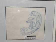 THE SIMPSONS LISA SIMPSON ORIGINAL ANIMATION ART PRODUCTION DRAWING FOX TV SHOW picture