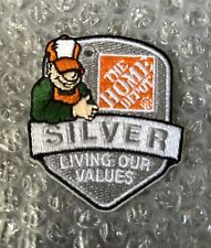 Home Depot Living Our Values Silver Award Patch-NEW picture