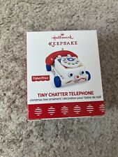 2017 Hallmark Keepsake Tiny Chatter Telephone Christmas Tree Ornament QXM8605 picture