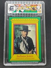 1981 Raiders Of The Lost Ark #2 Indiana Jones RC Harrison Ford Graded 9 Mint picture