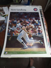 1987 ryne Sandberg Chicago Cubs 2x3 sports Illustrated poster bxp1 picture