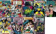 Wolverine #55-63 Newsstand Covers (1988-2003) Marvel Comics - 9 Comics picture