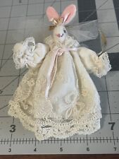 Vintage Plush Rabbit Ornament picture