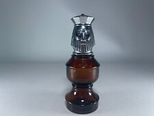 VINTAGE AVON CHESS PIECE KING 3oz OLAND AFTER SHAVE BOTTLE EMPTY No Box picture