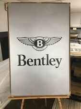 Vintage 1980 Bentley Logo Poster. Rare Print. Great addition to your collection. picture