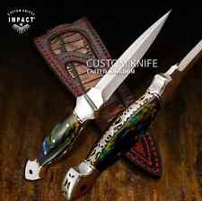 IMPACT CUTLERY CUSTOM BOOT KNIFE DAGGER RESIN HANDLE- 1650 picture