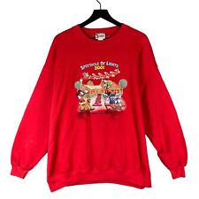 VTG Disney 2001 Spectacle of Lights Sweatshirt 2XL Rare Holiday Sweater picture