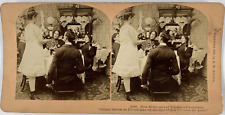 Kilburn, Stereo, How Biddy Served Tomatoes Undressed Vintage Stereo Card, Shoot picture