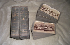JAPANESE RUSSIAN WAR 1904-05. STEREOSCOPIC CARDS. 100, FULL SET IN ORIGINAL BOX picture