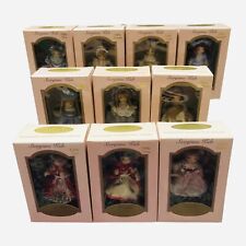 Storytime Kids Porcelain Doll Ornaments DG Creations Complete Set Lot Of 10 New picture