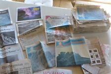 HUGE Mt. St. Helens Volcano Collection- Newspaper Clippings, books... ~ 15 LBs picture