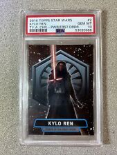 2016 Star Wars Topps Chrome KYLO REN - Rookie PSA 10  #2 of 9 Rc picture