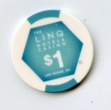 1.00 Chip from the Linq Casino Las Vegas Nevada No Total Rewards Mark picture