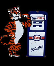 RARE PORCELAIN ESSO EXTRA ENAMEL SIGN 42 INCHES HEIGHT picture