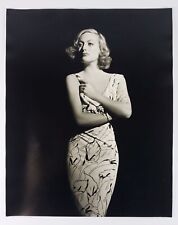 VTG JOAN CRAWFORD By GEORGE HURRELL Large Duotone Photo Art Seymour Stein Estate picture