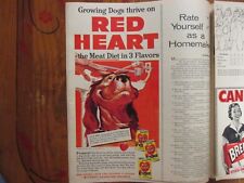 Jan-1958 Family Weekly Magaz(RED HEART DOG FOOD/MARILYN VAN DERBUR/KATHY WALLACE picture