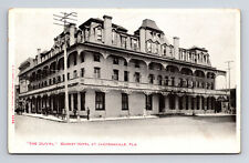 Jacksonville Florida FL The Duval Oldest Hotel UDB Postcard picture