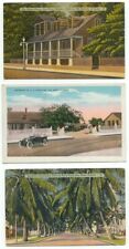 Key West FL Lot of 3 Old Postcards Florida picture
