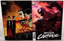 ABSOLUTE CARNAGE #1 Aaron Kuder Artgerm Variant Covers Marvel Comics MCU picture