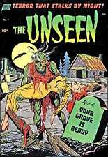 Unseen #9  REPLICA Comic Book REPRINT (1953) picture