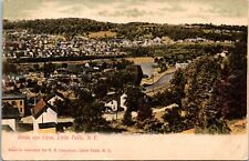 Postcard LITTLE FALLS New York NY Bird's Eye Aerial view picture