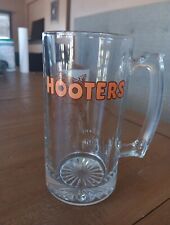 Vintage Hooters Logo Large Beer Glass Bar Mug 24 OZ Owl Stein Mancave  picture