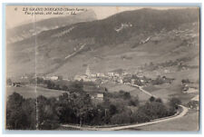 Le Grand Bornand France Postcard General View South-East Coast c1910 Antique picture
