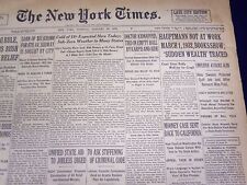 1935 JANUARY 22 NEW YORK TIMES - HAUPTMANN NOT AT WORK MARCH 1 1932 - NT 3824 picture