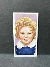 1936 Carreras Film Stars Tobacco Card #22 Shirley Temple NM picture