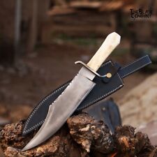 Custom Handmade Carbon Steel Blade Juan Padillo Knife | Hunting Knife Camping picture