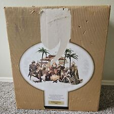 Vintage 2005 Nativity Set Holiday Collection Hand Painted Porcelain Members Mark picture