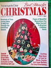 VINTAGE 1974 WOMAN'S DAY BEST IDEAS FOR CHRISTMAS #16 -128 pp. picture