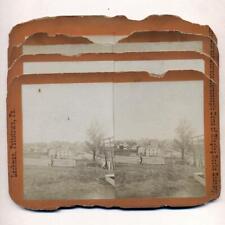LOT of 4, c 1880 RINGING ROCK VIEWS, POTTSTOWN PA PENNSYLVANIA VILLAGE & HOMES picture