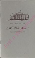 Vintage Invitation An Evening at the White House Sunday February 22 1970 Nice picture